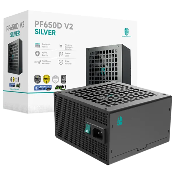 Sursă de alimentare GamerStorm PF650D V2 80+ Silver / 650 W photo 8