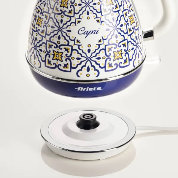 Ceainic electric Ariete Capri 1.7l / Ascuns / White photo 2