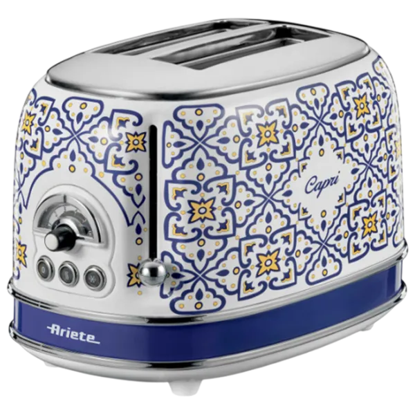 Toster Ariete Capri Mecanic / 810 W / White photo 1