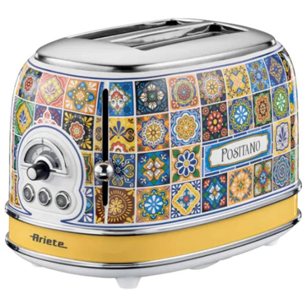 Toster Ariete Positano Mecanic / 810 W / Multicolor photo 1