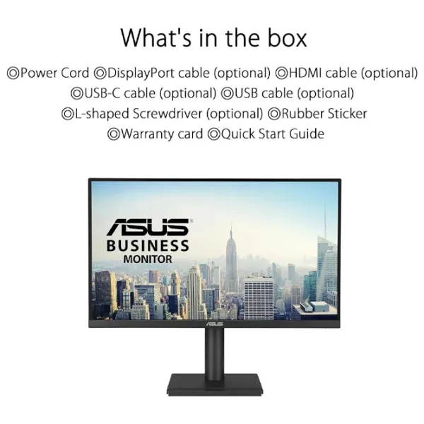 Monitor Asus VA27UCPS 27" 4K 60 Hz / 5 ms / Black photo 4