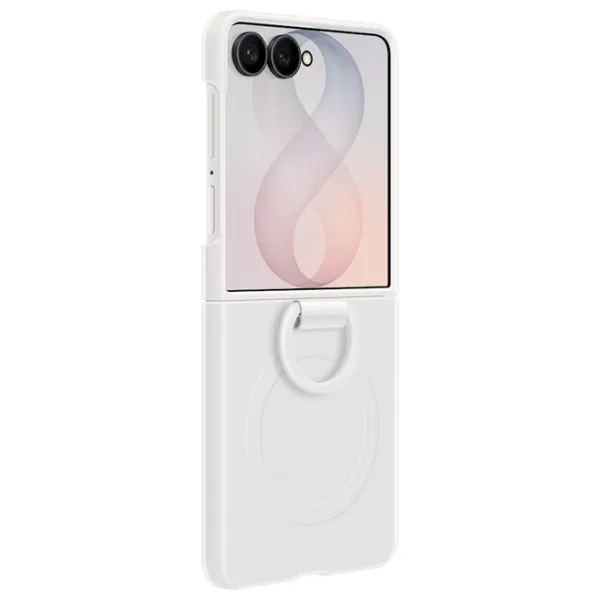 Husă pentru smartphone Samsung Galaxy Flip 8 Samsung / MagSafe Back / TPU / White photo 4