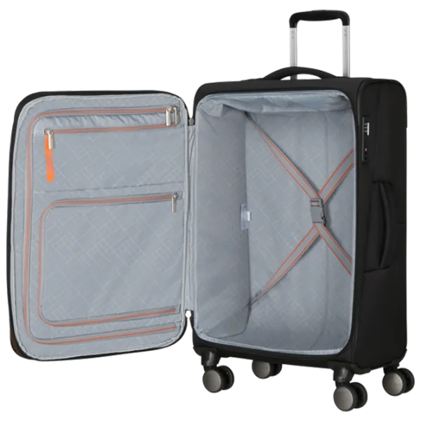 Valiză American Tourister WANDERLITE 81l/ Black photo 3