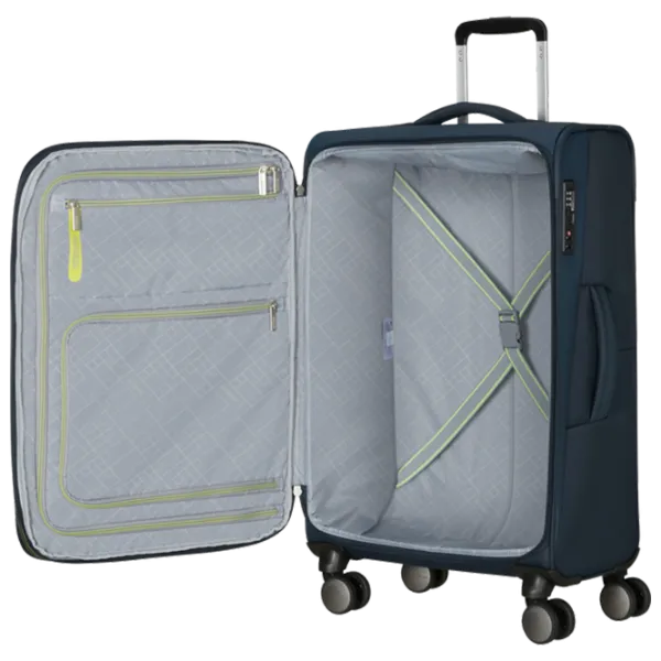 Valiză American Tourister WANDERLITE 81l/ Blue photo 3