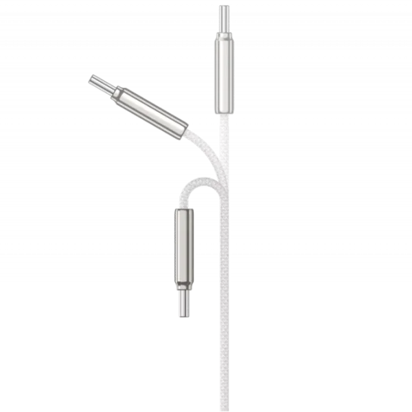 Кабель для телефона AirLine Proove USB Type-C + USB Type-C 1.5 м / Белый photo 2