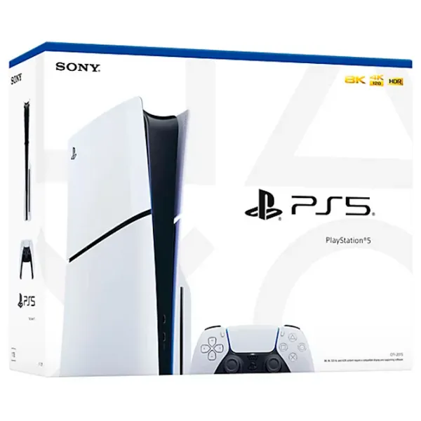 Sony PlayStation 5 Slim Disc Edition 1 ТБ / Белый photo 8