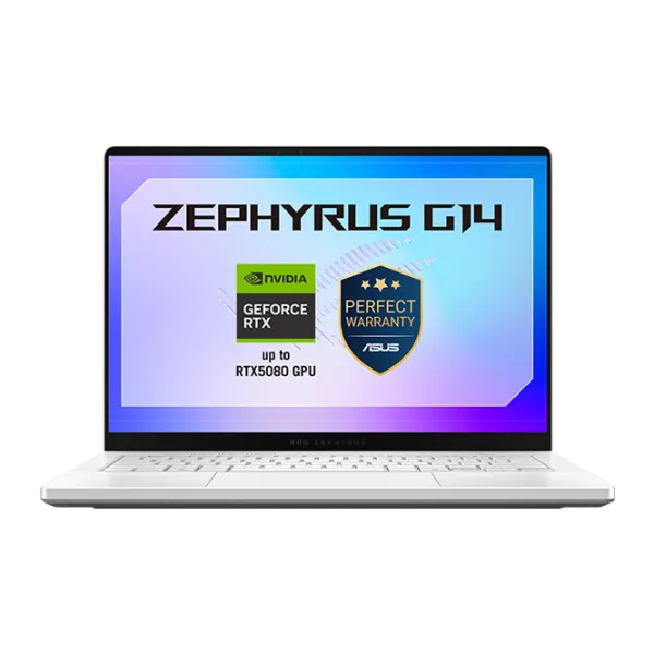 Laptop Gaming Asus ROG Zephyrus G14 GU405AR Core Ultra 9 386H / 32 GB / 1 TB / GeForce RTX 5070 Ti / White photo 1