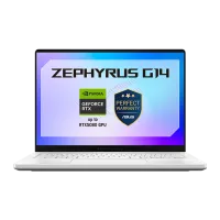 Ноутбук Игровой Asus ROG Zephyrus G14 GU405AR Core Ultra 9 386H / 32 ГБ / 1 ТБ / GeForce RTX 5070 Ti / Белый
