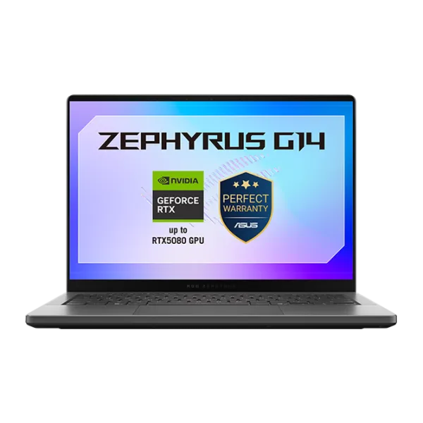 Ноутбук Игровой Asus ROG Zephyrus G14 GU405AR Core Ultra 9 386H / 32 ГБ / 1 ТБ / GeForce RTX 5070 Ti / Серый photo 1
