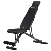 Bancă fitness Zipro Grind Antrenamente de forță / Black