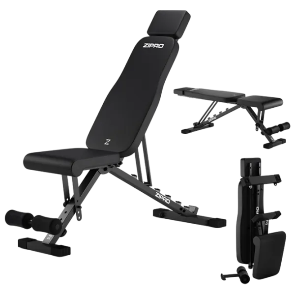 Bancă fitness Zipro Grind Antrenamente de forță / Black photo 3