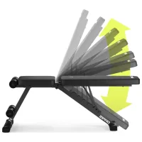 Bancă fitness Zipro Stride Antrenamente de forță / Black photo 5
