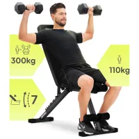 Bancă fitness Zipro Stride Antrenamente de forță / Black photo 6