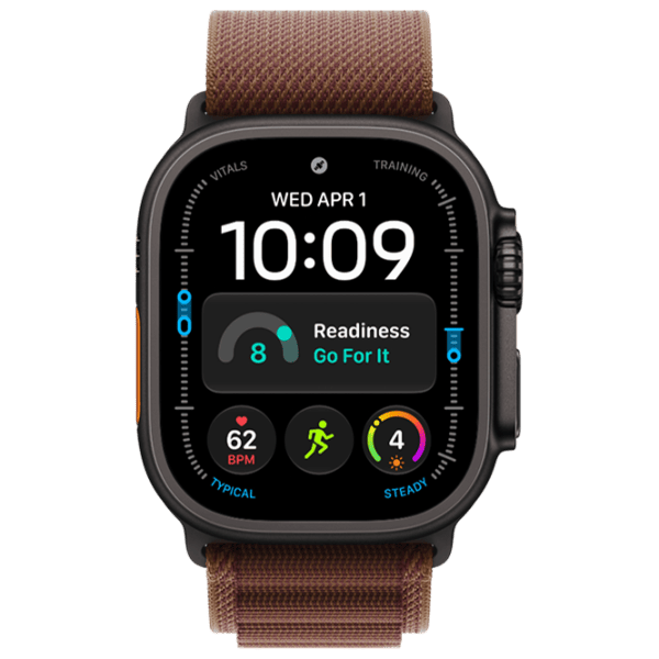 Ceas inteligent Apple Watch Ultra 4 1.98" / 49 mm / Black - Burgundy / MJC04QI/A photo 3