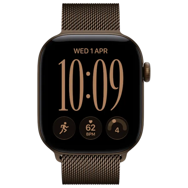 Ceas inteligent Apple Watch Series 12 1.96" / 46 mm / Bronze - Dark Bronze / MKD74ET/A photo 2