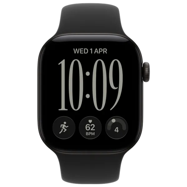 Умные часы Apple Watch Series 12 1.8" / 42 мм / Черный - Чёрный / MJEC4ET/A photo 3