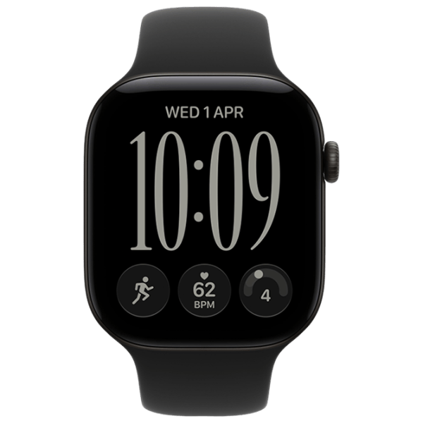 Умные часы Apple Watch Series 12 1.96" / 46 мм / Черный - Чёрный / MJEL4ET/A photo 3
