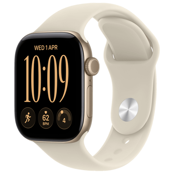 Умные часы Apple Watch Series 12 1.8" / 42 мм / Светло золотистый - Песочный / MJEE4ET/A photo 1