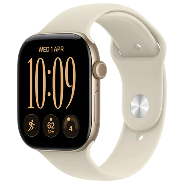 Умные часы Apple Watch Series 12 1.96" / 46 мм / Светло золотистый - Песочный / MJEN4ET/A photo 1