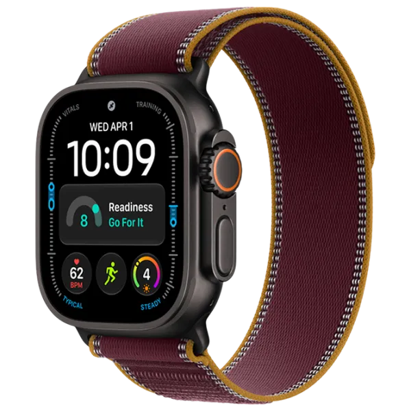 Умные часы Apple Watch Ultra 4 1.98" / 49 мм / Черный - Бургундия / MJC34QI/A photo 1