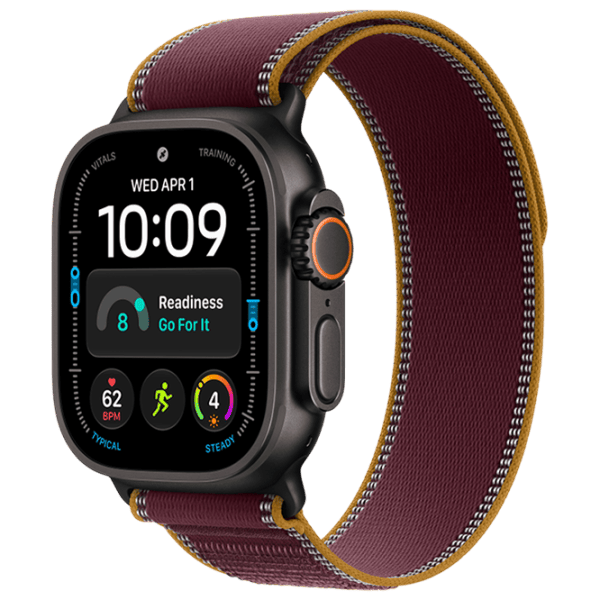 Умные часы Apple Watch Ultra 4 1.98" / 49 мм / Черный - Бургундия / MJC44QI/A photo 1