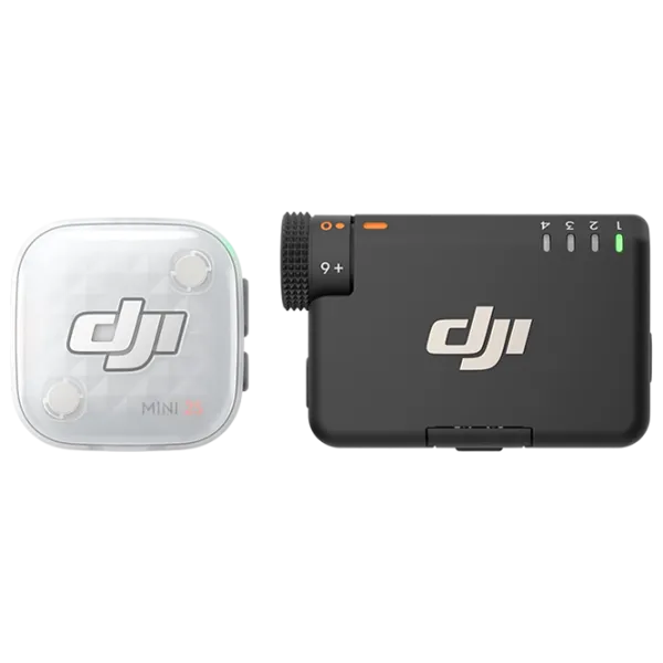 Микрофон DJI Mic Mini 2S (1TX + 1RX) Черный/Белый photo 1