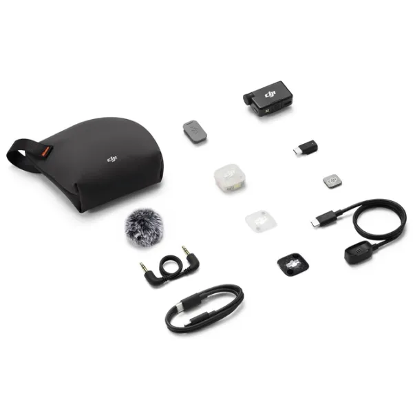 Микрофон DJI Mic Mini 2S (1TX + 1RX) Черный/Белый photo 6