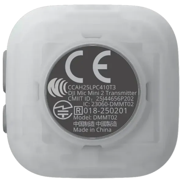Микрофон DJI Mic Mini 2 (1TX + 1RX) Черный photo 4