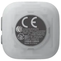 Микрофон DJI Mic Mini 2 (1TX + 1RX) Черный photo 4