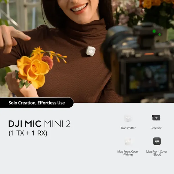 Микрофон DJI Mic Mini 2 (1TX + 1RX) Черный photo 7