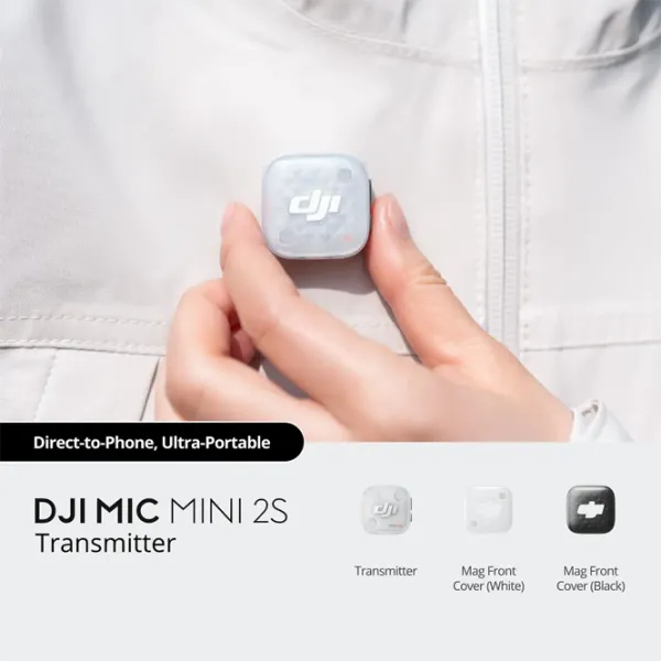 Передатчик DJI Mic Mini 2S Transmitter Черный photo 8