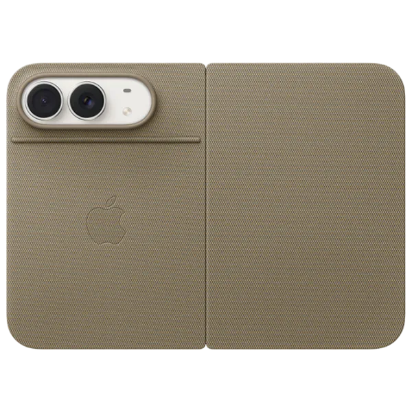 Чехол для смартфона Apple iPhone DUO Apple / Чехол книжка / Текстиль / Taupe photo 1