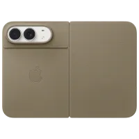 Чехол для смартфона Apple iPhone DUO Apple / Чехол книжка / Текстиль / Taupe