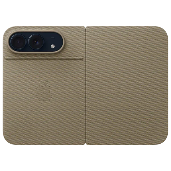 Чехол для смартфона Apple iPhone DUO Apple / Чехол книжка / Текстиль / Taupe photo 2