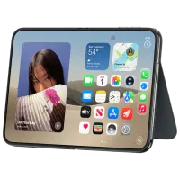 Чехол для смартфона Apple iPhone DUO Apple / Чехол книжка / Текстиль / Navy Синий photo 4