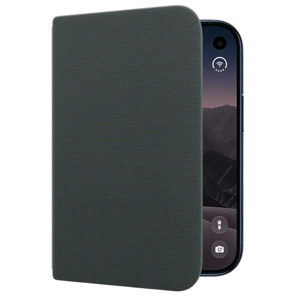 Чехол для смартфона Apple iPhone DUO Apple / Чехол книжка / Текстиль / Navy Синий photo 5
