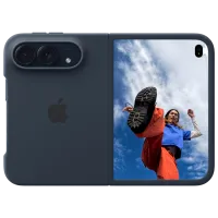 Чехол для смартфона Apple iPhone DUO Apple / Чехол книжка / Силикон / Navy Синий