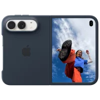 Чехол для смартфона Apple iPhone DUO Apple / Чехол книжка / Силикон / Navy Синий photo 2
