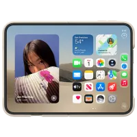 Чехол для смартфона Apple iPhone DUO Apple / Чехол книжка / Силикон / Песочный photo 3