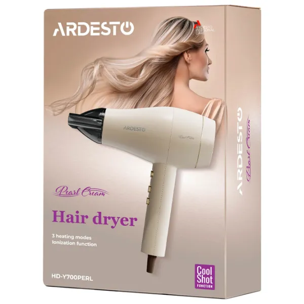 Uscător de păr Ardesto HD-Y700PERL 2000 W / Beige photo 8
