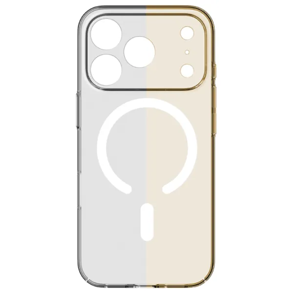 Husă pentru smartphone Apple iPhone 18 Pro Cellularline / MagSafe Back / TPU / White Transparent photo 5