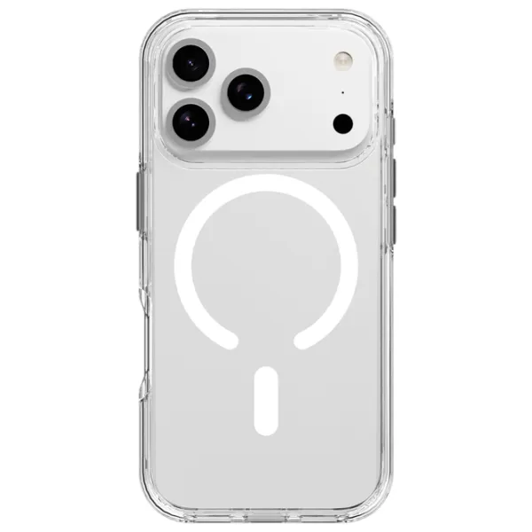 Husă pentru smartphone Apple iPhone 18 Pro Cellularline / MagSafe Back / TPU / White Transparent photo 3