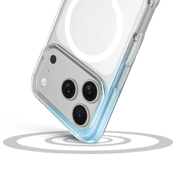 Husă pentru smartphone Apple iPhone 18 Pro Cellularline / MagSafe Back / TPU / White Transparent photo 4