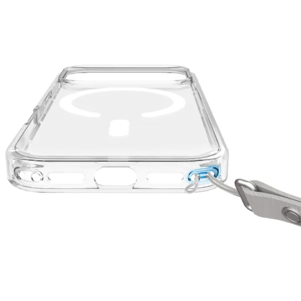 Husă pentru smartphone Apple iPhone 18 Pro Cellularline / MagSafe Back / TPU / White Transparent photo 5