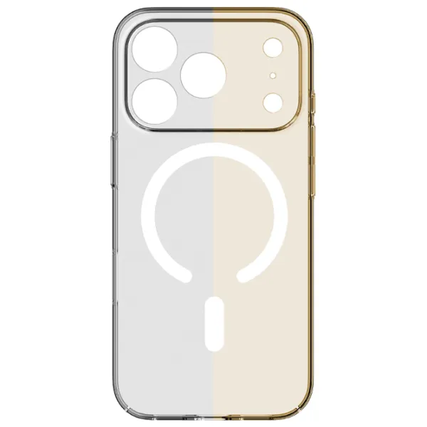 Husă pentru smartphone Apple iPhone 18 Pro Max Cellularline / MagSafe Back / TPU / White Transparent photo 5