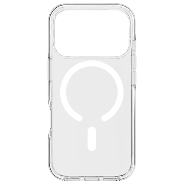 Husă pentru smartphone Apple iPhone 18 Pro Max Cellularline / MagSafe Back / TPU / White Transparent photo 1