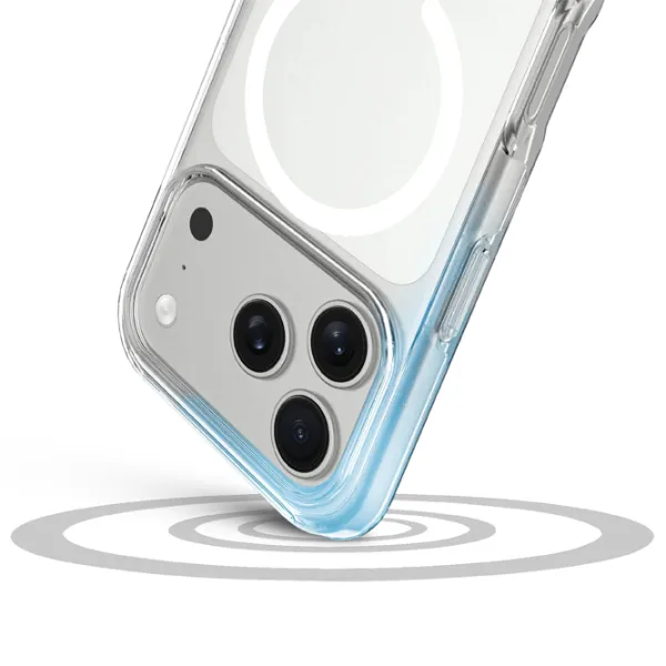 Husă pentru smartphone Apple iPhone 18 Pro Max Cellularline / MagSafe Back / TPU / White Transparent photo 4