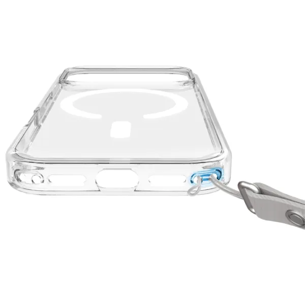 Husă pentru smartphone Apple iPhone 18 Pro Max Cellularline / MagSafe Back / TPU / White Transparent photo 5