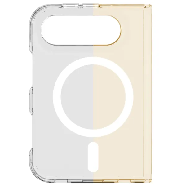 Husă pentru smartphone Apple iPhone DUO Cellularline / MagSafe Back / TPU / White Transparent photo 5