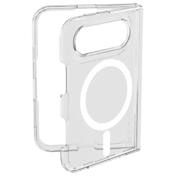 Husă pentru smartphone Apple iPhone DUO Cellularline / MagSafe Back / TPU / White Transparent photo 1
